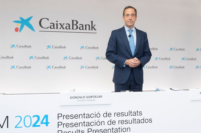 Gonzalo Gortázar, consejero delegado de CaixaBank