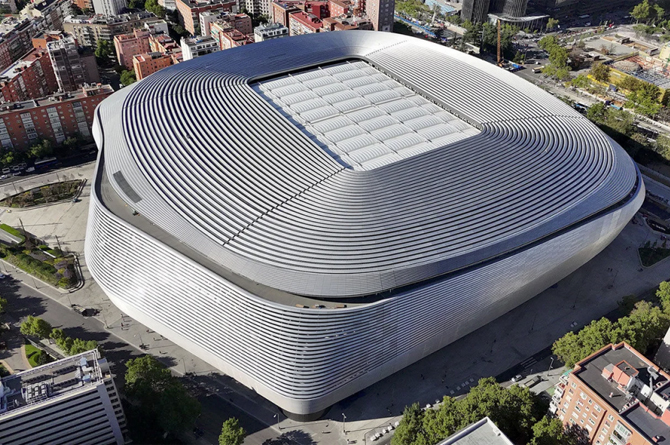 El uso del nuevo Santiago Bernabéu como hub de entretenimiento, la fórmula del Real Madrid para asaltar el top 100 de las empresas españolas, si lo fuera