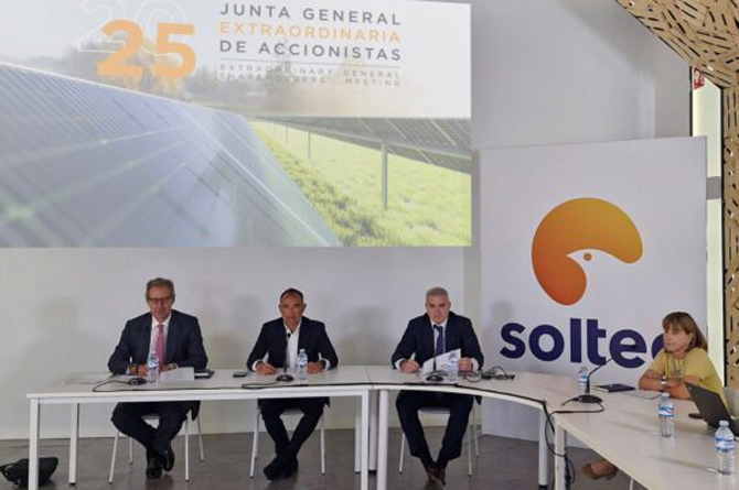 Junta General Extraordinaria celebrada en las instalaciones de Soltec el pasado 1 de septiembre