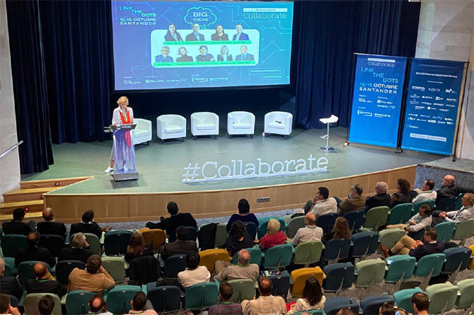 Una imagen de la pasada edición de Collaborate, celebrada en 2024 en Santander
