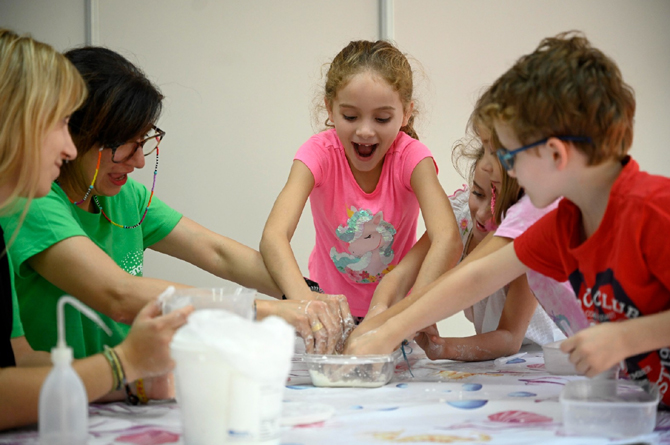 Imagen de uno de los talleres de cocina celebrados en la última edición de la Semana de la Ciencia