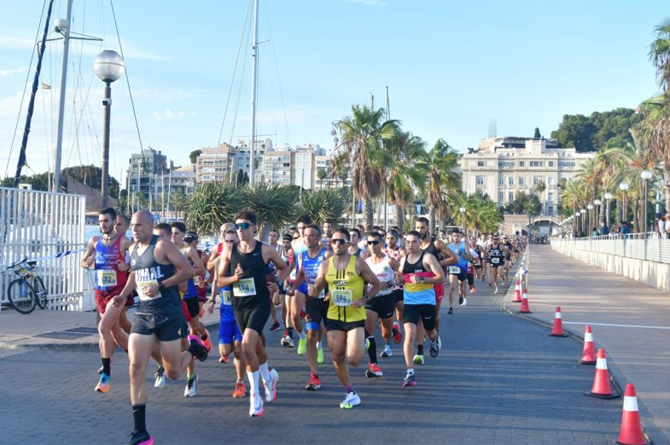 Imagen de una pasada edici&oacute;n de la carrera solidaria