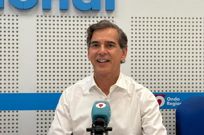 Enrique Fern&aacute;ndez-Delgado es el director general de Urdecon. Imagen: Onda Regional de Murcia