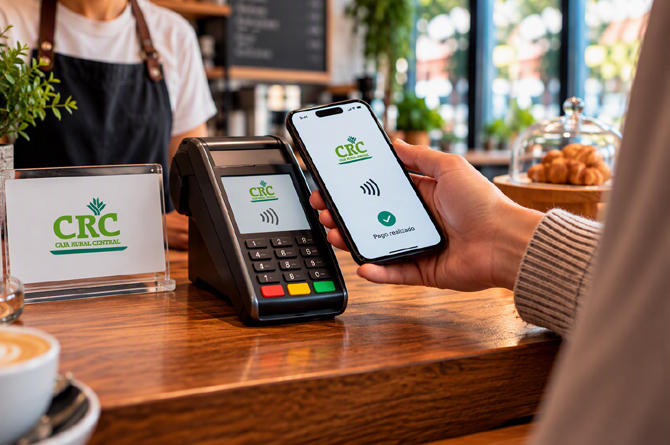 Caja Rural Central, pionera en el lanzamiento de Bizum Pay a clientes