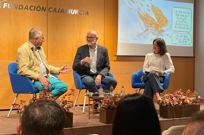 ‘El Apunte de Puebla’: José Manuel Puebla estrena su proyecto de humor gráfico digital en Murcia