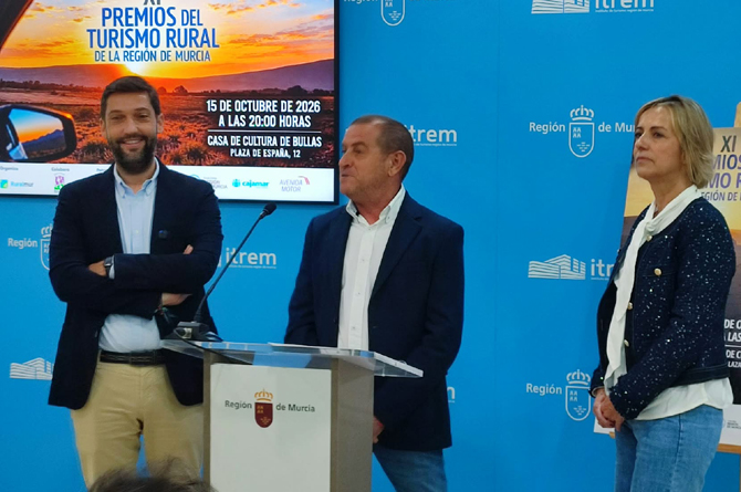 La excelencia gastronómica, agraria y el turismo rural reciben los Premios Ruralmur 2026