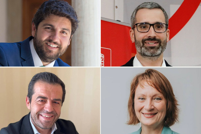L&oacute;pez Miras, Francisco Lucas, Mart&iacute;nez Alpa&ntilde;ez y Mar&iacute;a Mar&iacute;n