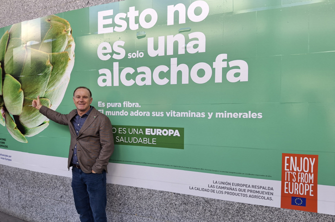 Pedro Herrera, presidente de Alcachofa de Espa&ntilde;a