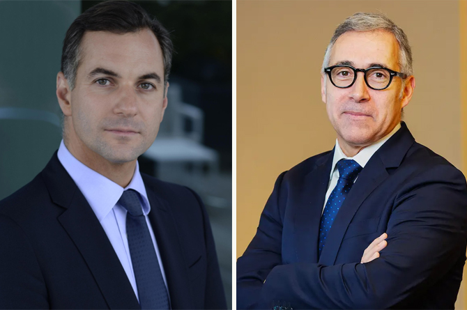 Nicolas Namias y Marc Armengoll, CEOs de BPCE y Banco Sabadell