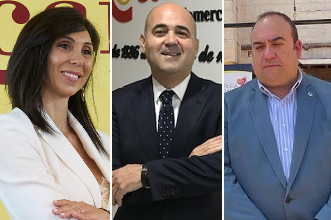 Myriam Fuertes (Murcia), Miguel Ángel Martínez (Cartagena) y Juan Francisco Gómez (Lorca) Myriam Fuertes (Murcia), Miguel Ángel Martínez (Cartagena) y Juan Francisco Gómez (Lorca)