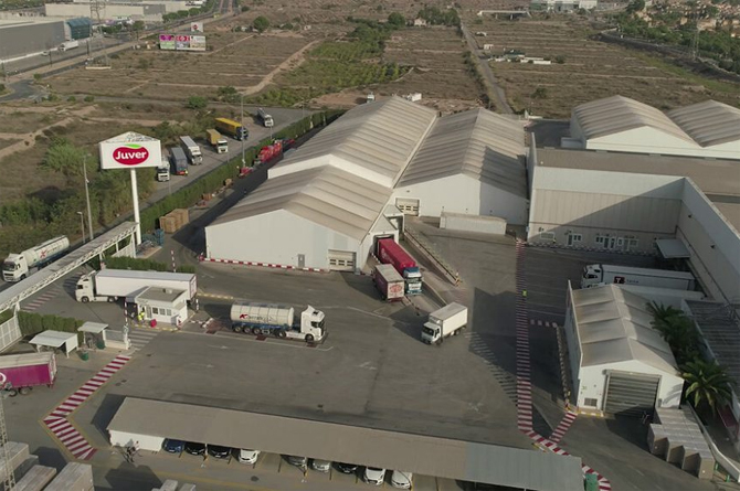 Fábrica de Juver Alimentación en Churra