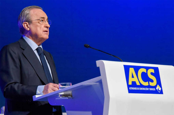 Florentino Pérez, presidente de ACS