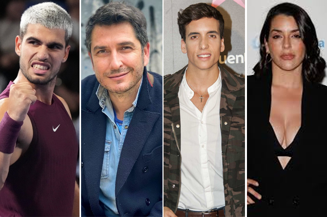 Carlos Alcaraz, Carlos del Amor, Xuso Jones y Ruth Lorenzo
