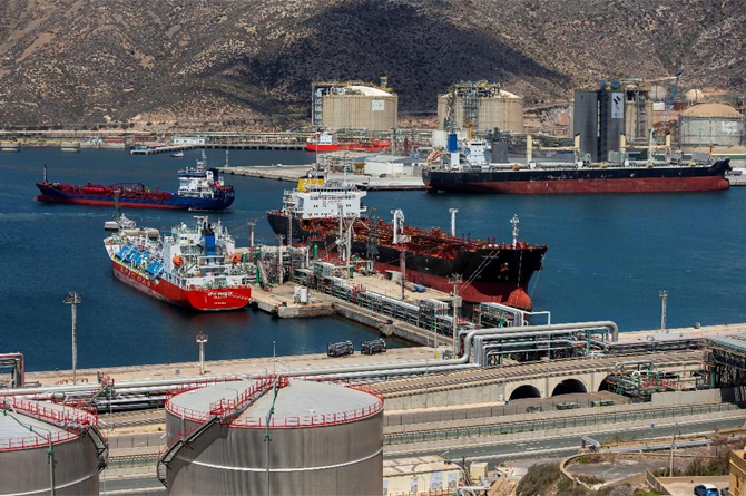 Terminal de escombreras del puerto de Cartagena