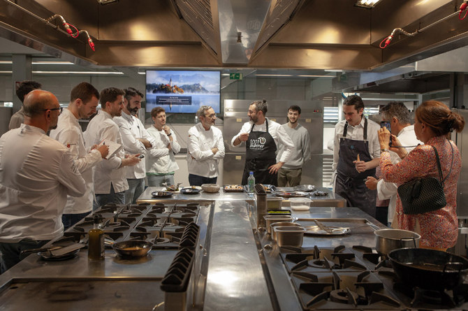 Una de las lecciones magistrales de alta cocina en una pasada edición