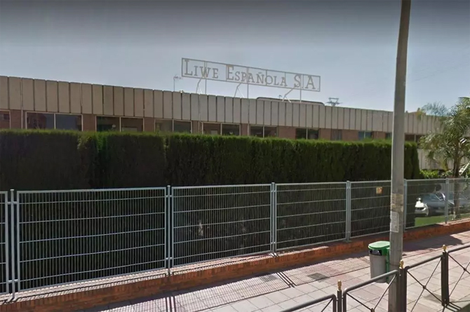 Fábrica de Liwe en Puente Tocinos
