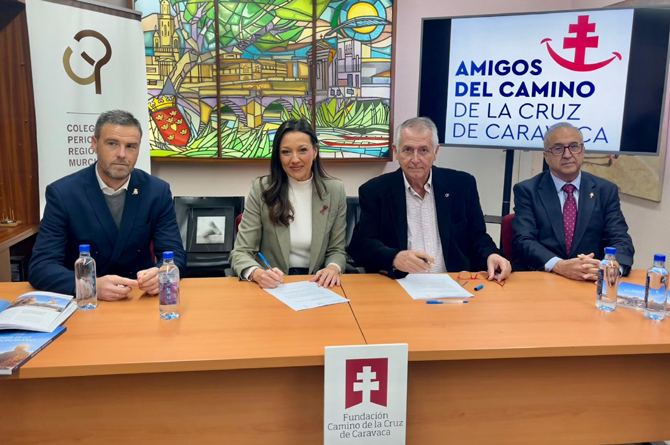 José Francisco García, Carmen Conesa, Miguel Massotti y Jesús López