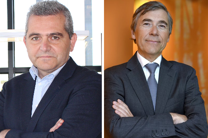 Juan Ignacio Conesa Alcaraz y Miguel Pereda, presidente del Grupo Lar