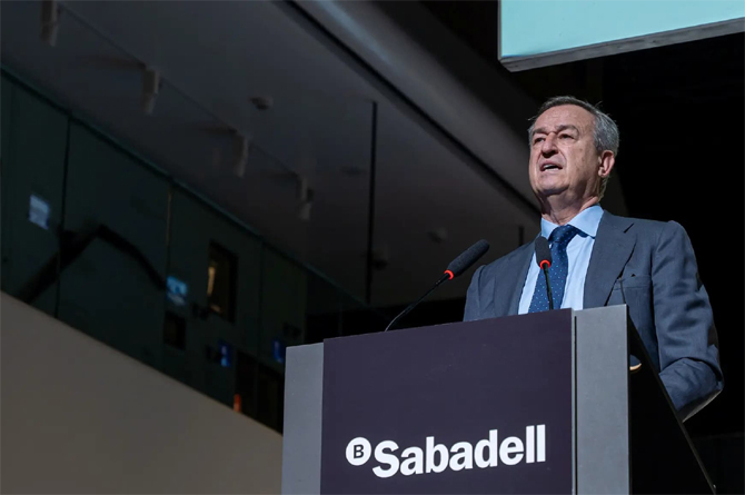 César González-Bueno, consejero delegado de Banco Sabadell