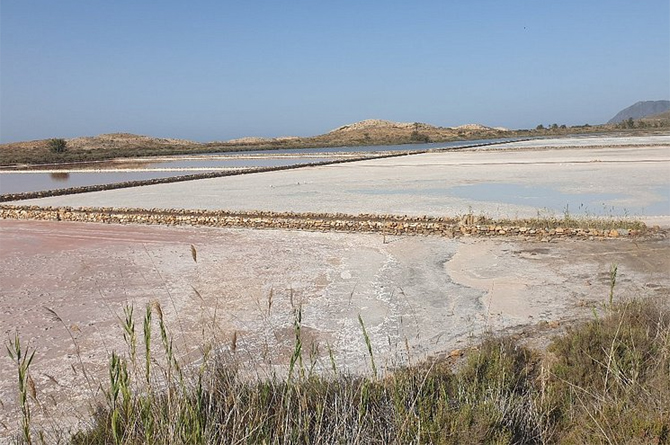 Salinas del Rassall, en Calblanque
