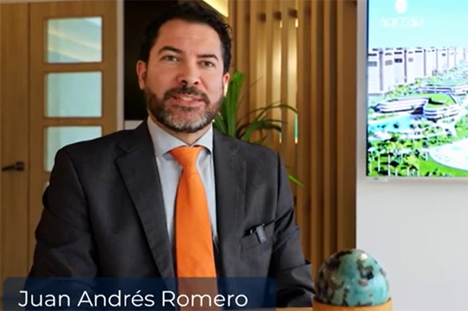 Juan Andrés Romero, presidente y CEO de Clerhp Estructuras. Imagen: Tv