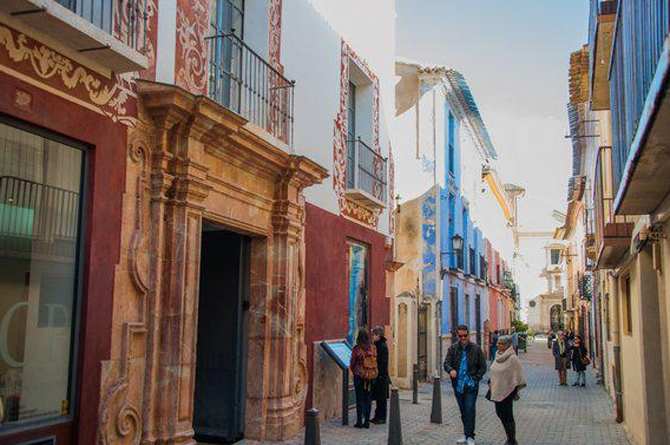 Sede de la Fundación Casa Pintada, en Mula