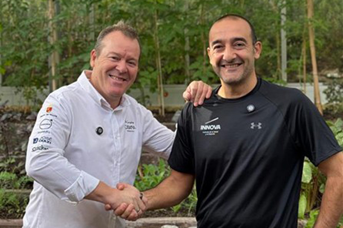 Pablo González Conejero y Víctor Salinas, de Innova Pablo González Conejero y Víctor Salinas, de Innova