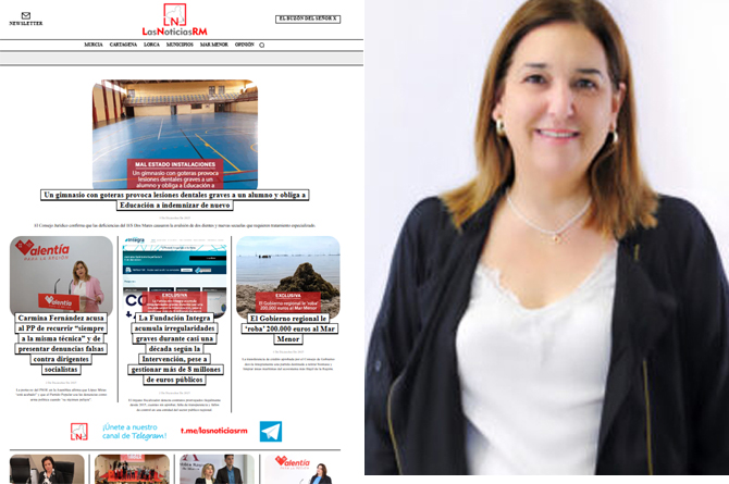 Portada de Las Noticias RM y Damiana García