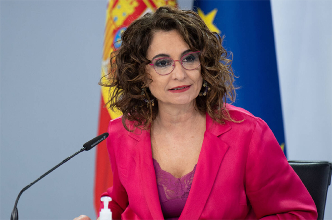 María Jesús Montero, ministra de Hacienda