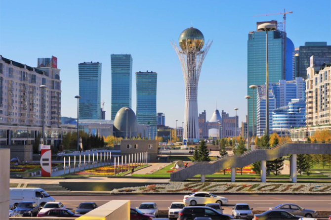 Imagen de Astaná, capital de Kazajistán