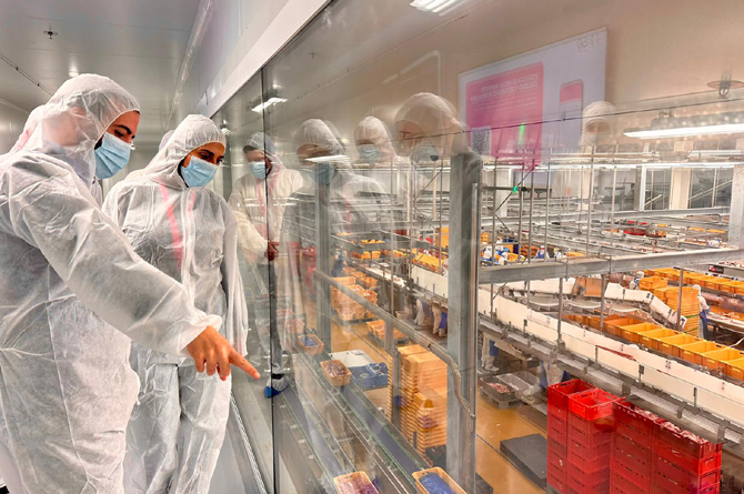 Interior de las instalaciones de Jisap, en Lorca