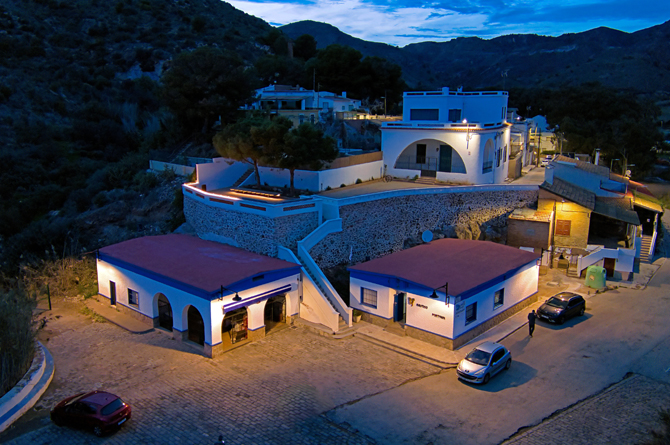 Edificio conocido como la Vivienda de Portm&aacute;n